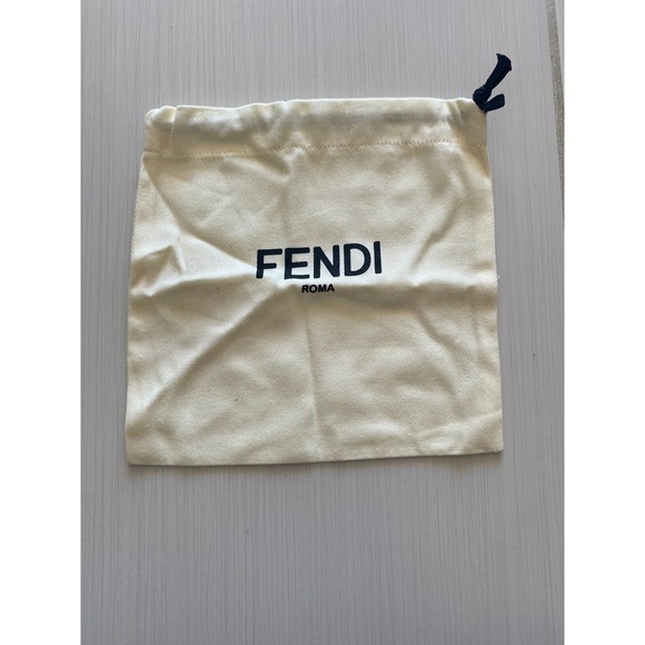 Fendi Accessories - FENDI SMALL DUSTBAG NEVER USED 8X8